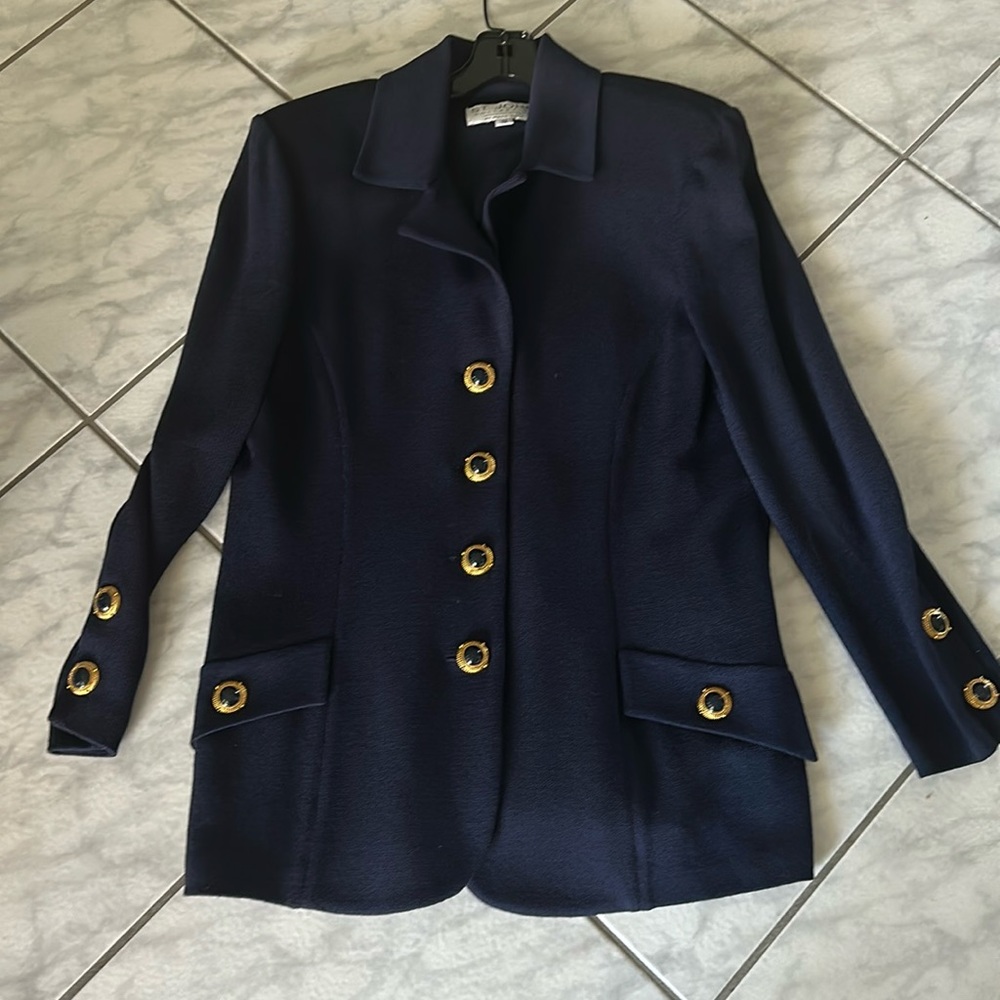 Vintage St John sweater with slacks